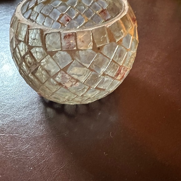 Mosaic Tea Light - Picture 2 of 2